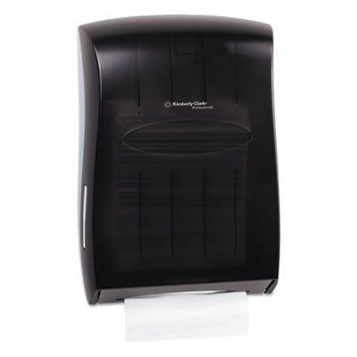 Kimberly-Clark 09905 Universal Folded Paper Towel Dispenser, Black - 1 / Case