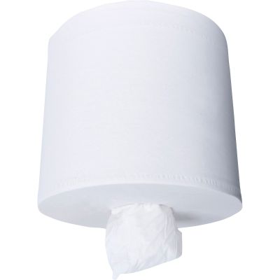Kimberly-Clark 01010 Scott Essential Center-Pull Roll Paper Hand Towels, 2 Ply, Recycled, 500 Sheets / Roll, 8" x 625', White - 4 / Case