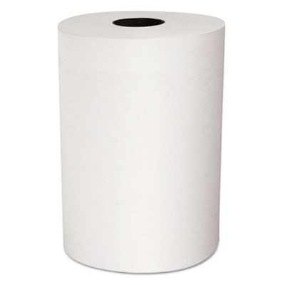 Kimberly-Clark 12388 Scott Control Slimroll Hardwound Roll Paper Towels, 8" x 580', White - 6 / Case