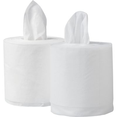 Kimberly-Clark 06006 Kimtech WetTask System Dry Wiper Roll, 275 / Roll, 9" x 15", White - 2 / Case