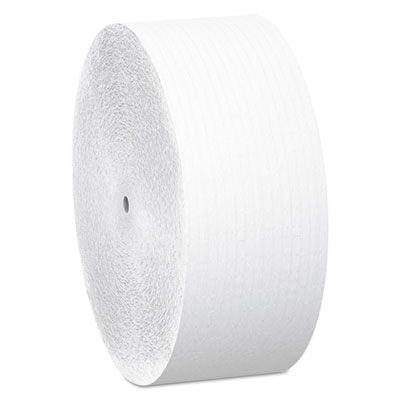 Kimberly-Clark 07005 Scott Essential Coreless JRT Jumbo Toilet Paper Roll, 1 Ply, 9" x 2300' - 12 / Case