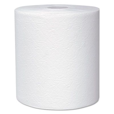 Kimberly-Clark 50606 Scott Essential Hard Roll Paper Towels, 8" x 600', White - 6 / Case