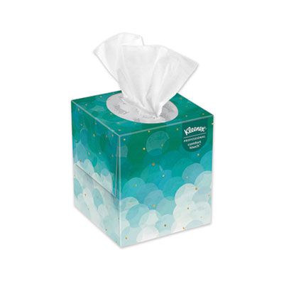 Kimberly-Clark 21271 Kleenex Boutique Facial Tissue, 2 Ply, 95 Tissues / Cube Box - 36 / Case