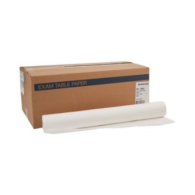McKesson Exam Table Paper, Crepe Texture, 21" x 125' Roll - 12 / Case