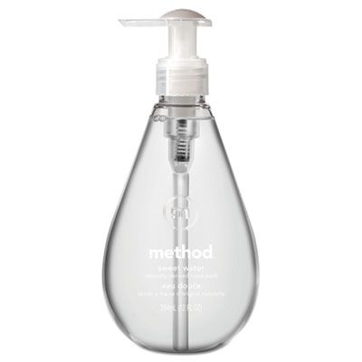 Method 34 Gel Hand Wash, Sweet Water Scent, 12 oz Pump Bottle - 6 / Case