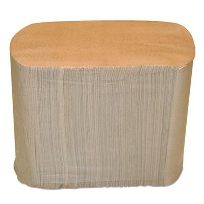 Morcon 5000VN Paper Dispenser Napkin Refills, 2 Ply, 6.5" x 8.25", Brown - 6000 / Case