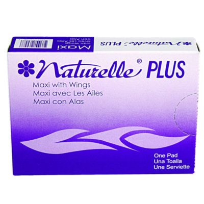Impact 25189973 Naturelle Plus Maxi Pad with Wings in Size #4 Vending Machine Box - 250 / Case
