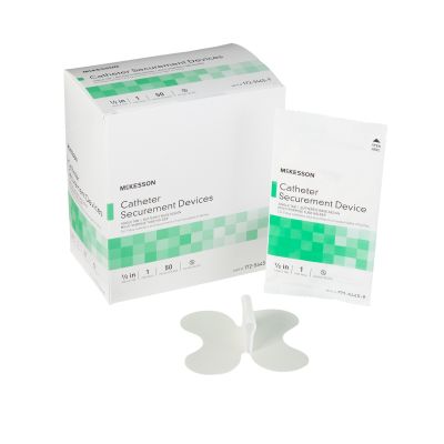 McKesson Urinary Catheter Stabilization Device, 2.5" Tab - 50 / Case