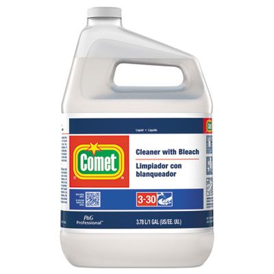 P&G 02291 Comet Cleaner with Bleach, Liquid, 1 Gallon Bottle - 3 / Case