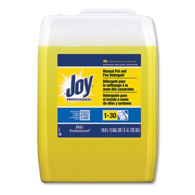 Joy 43608 Dishwashing Liquid, Lemon Scent, 5 Gallon Cube - 1 / Case
