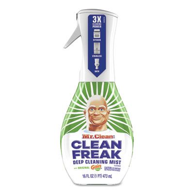P&G 79127 Mr. Clean Clean Freak Deep Cleaning Mist Multi-Surface Spray, Gain Original Scent, 16 oz Bottle - 6 / Case