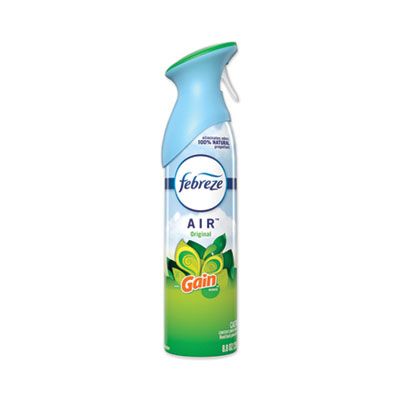 P&G 96252 Febreze AIR Freshener Spray, Gan Original Scent, 8.8 oz Aerosol Can - 6 / Case