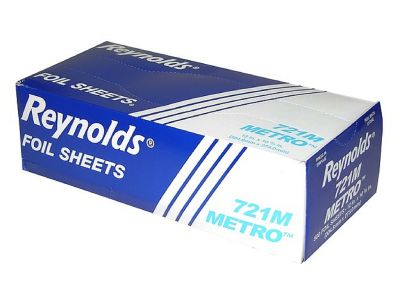 Pactiv 721M Reynolds Aluminum Foil Sheets, 12" x 10.75" - 3000 / Case