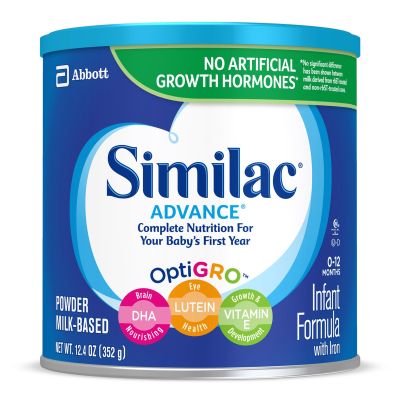 Similac Advance 20 Infant Formula Powder, 12.4 oz Can - 6 / Case