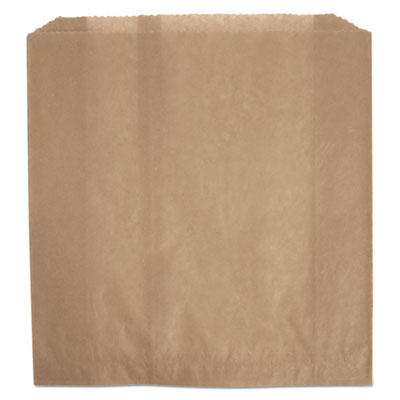 Rubbermaid 6141 Feminine Hygiene Receptacle Liners, 2.75" x 8.5", Brown - 250 / Case