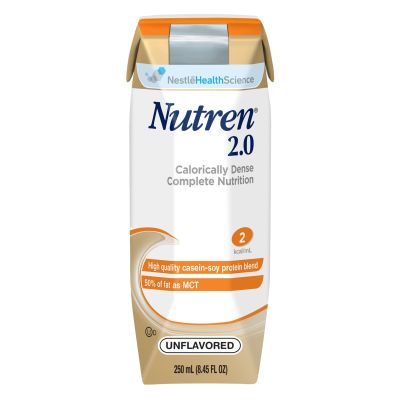 Nutren Tube Feeding Formula for Adults, 2.0 Cal / mL, Unflavored, 8.45 oz Carton - 24 / Case