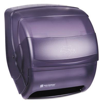San Jamar T850TBK Integra Lever Dispenser for Hardwound Roll Paper Towels - 1 / Case