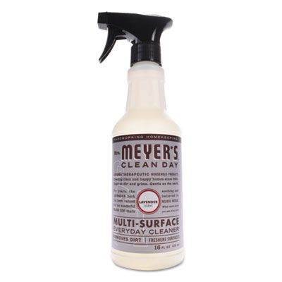 SC Johsnon 323568 Mrs. Meyer's All Purpose Cleaner, Lavender Scent, 16 oz Bottle - 6 / Case
