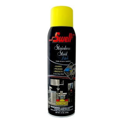 Simoniz S3336012 Swell Stainless Steel Polish / Cleaner, 15 oz Can - 12 / Case