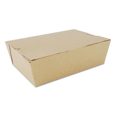 Southern Champion 733 ChampPak Carryout Boxes, #3, 7.75" x 5.5" x 2.5", Kraft - 200 / Case