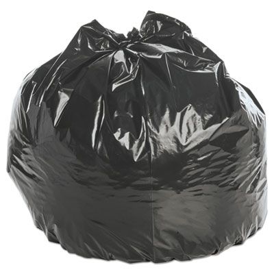 Stout P4045K20 45 Gallon Insect Repellent Trash Bags, 2 Mil, 33" x 45", Black - 65 / Case