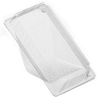 WNA 21508 SandWedge Large Plastic Sandwich Wedge Food Container, OPS, 3.33" x 6.46" x 3.7", Clear - 500 / Case