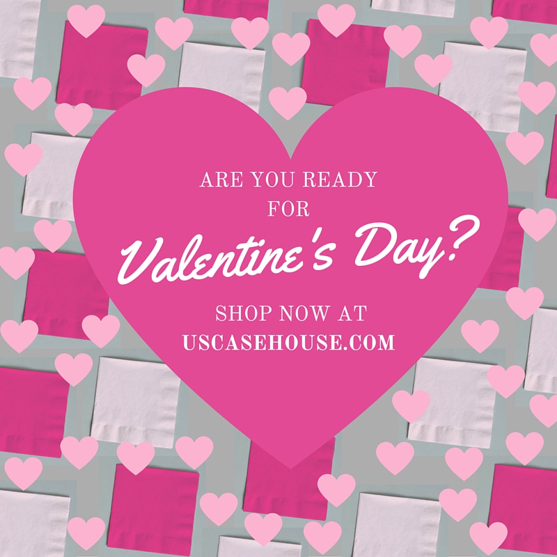 Shop for Valentine's Day party supplies.