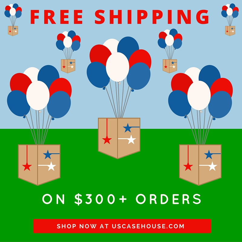 Spend $300 or more and receive free shipping on your order! Shop now at uscasehouse.com Get free shipping on orders over $300!