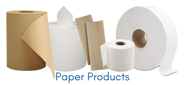 Shop for paper towels and toilet paper.